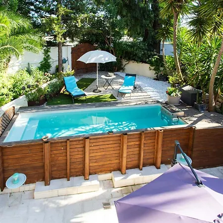 Holiday home Les Trefles Furnished House Cannes